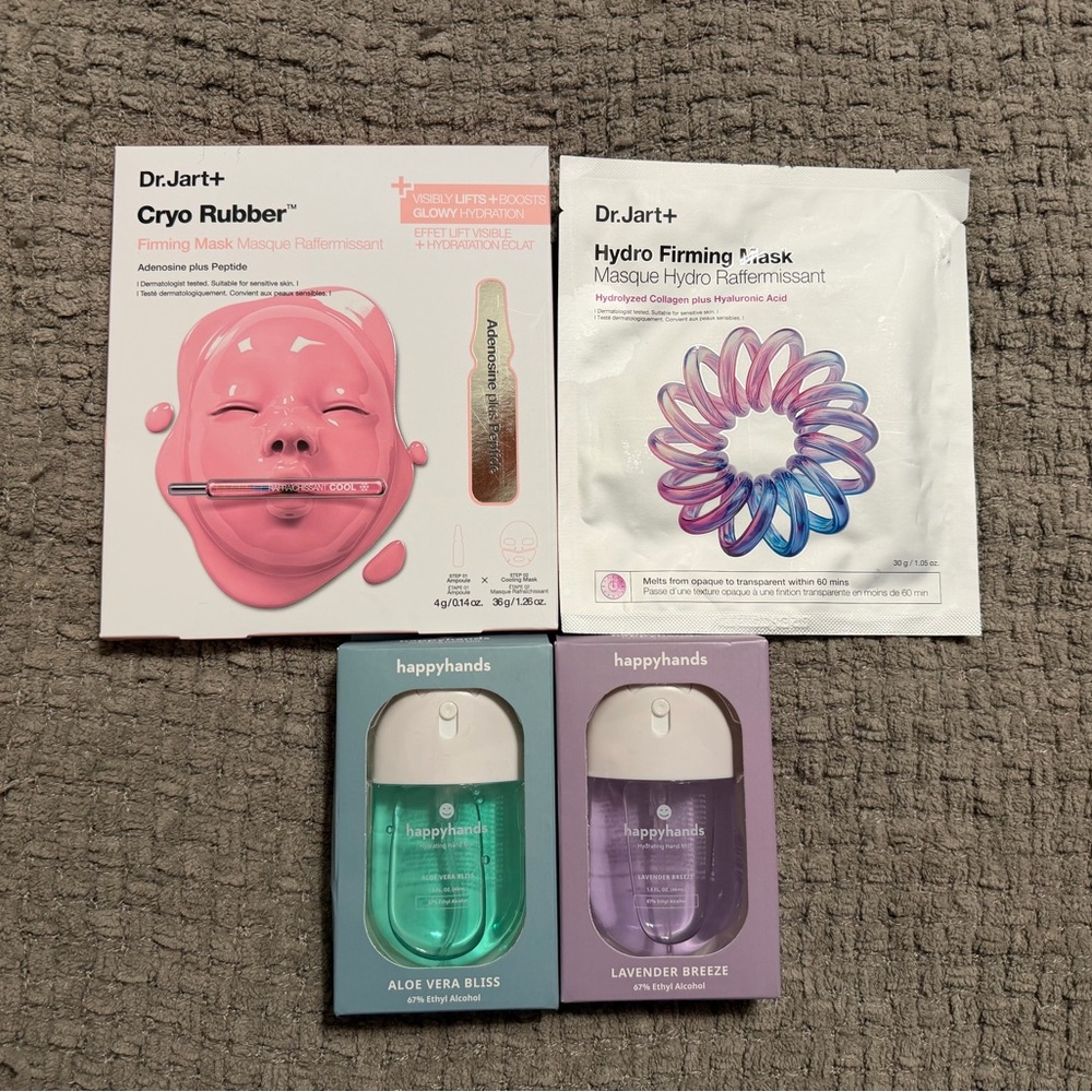 Dr. Jart Masks from Sephora with 2 bonus hand sanitizers